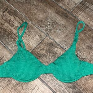 Cute green bathing suit top